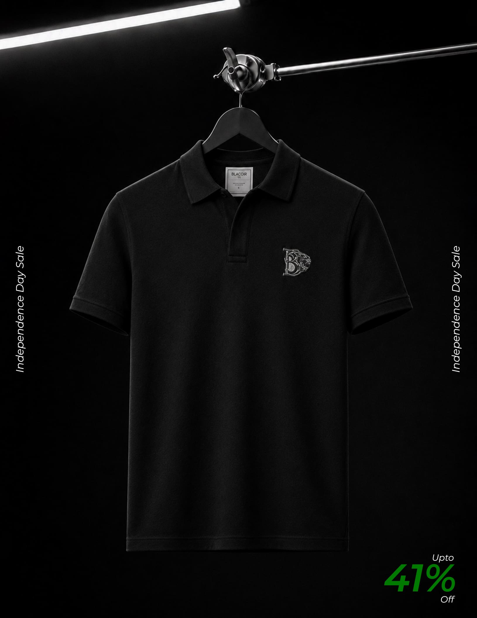 Crest V-Collar Tee