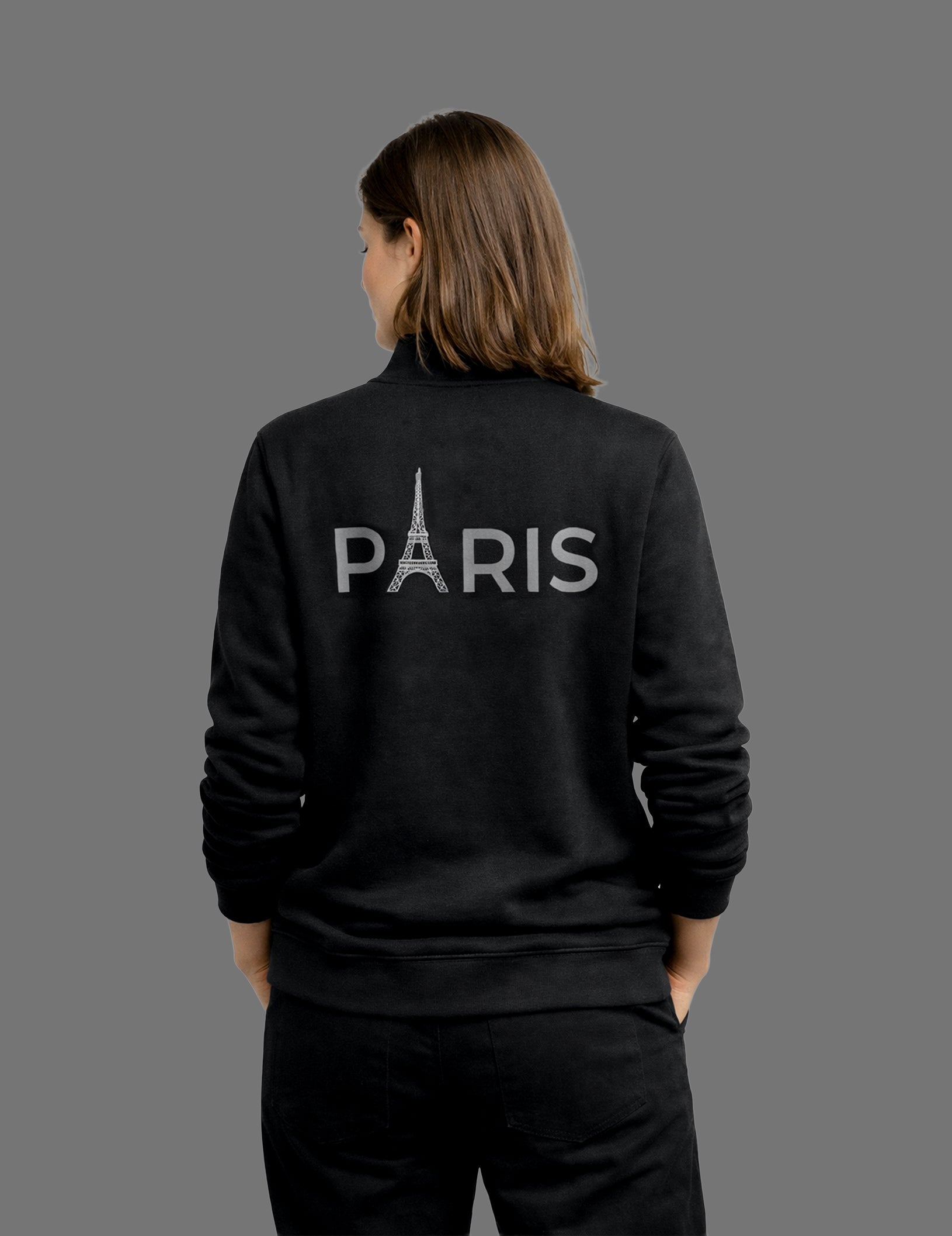 Élite Paris Zip Sweat | BLACOIR – Blacoir